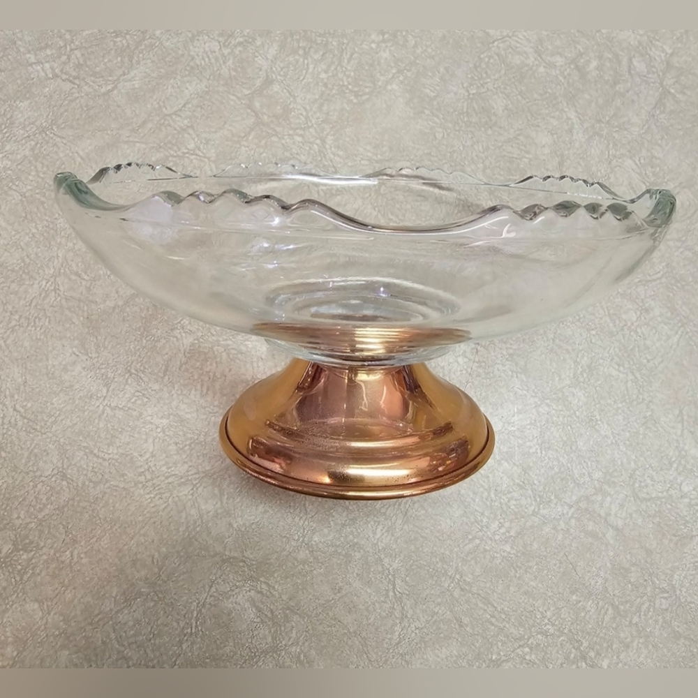 Princess House Copper Based Candy Dish